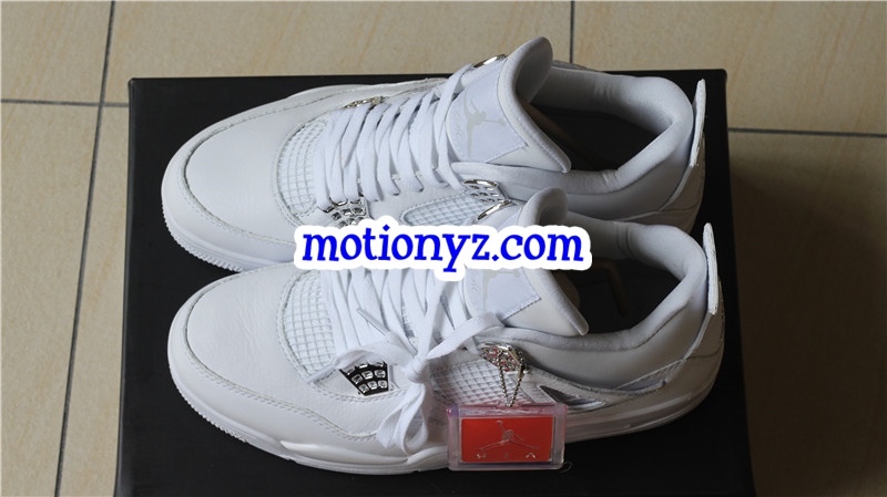 Authentic Air Jordan 4 Retro Pure Money